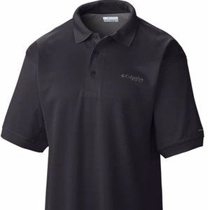 🆕Columbia Men's City Voyager Omni-Shade Sun Protection UPF 30 Polo -Black, NWT